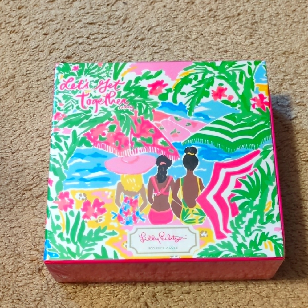 Lilly Pulitzer 500 Piece Puzzle
